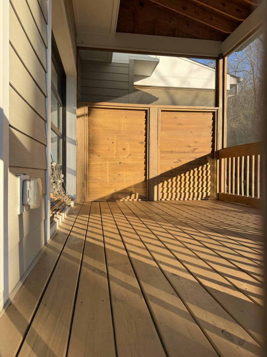 stained wooden deck Preview Image 1