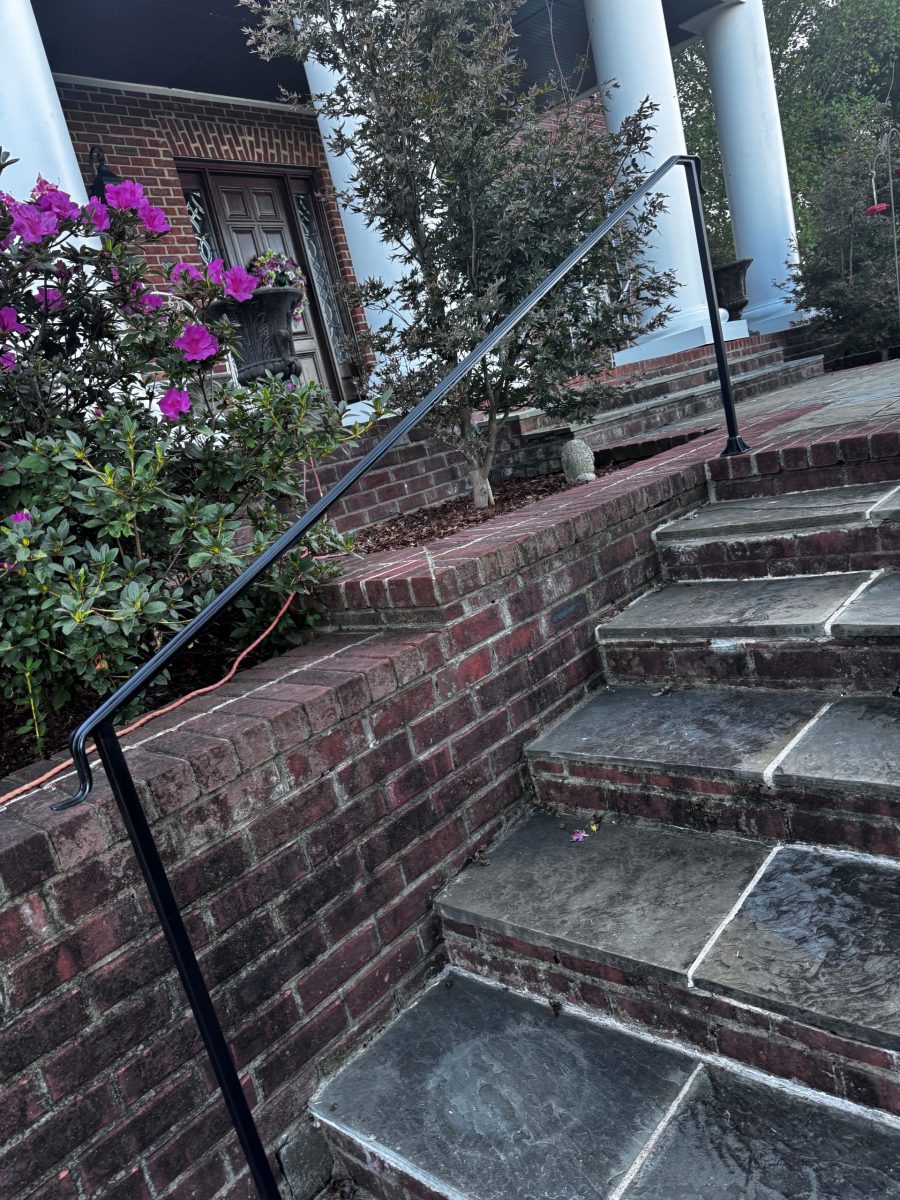 black painted wrought iron fence Preview Image 8