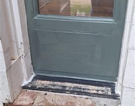 Wooden Window Repair and Repaint