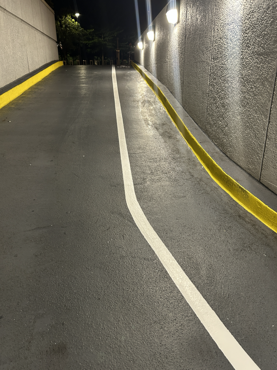 parking garage with restriping Preview Image 2