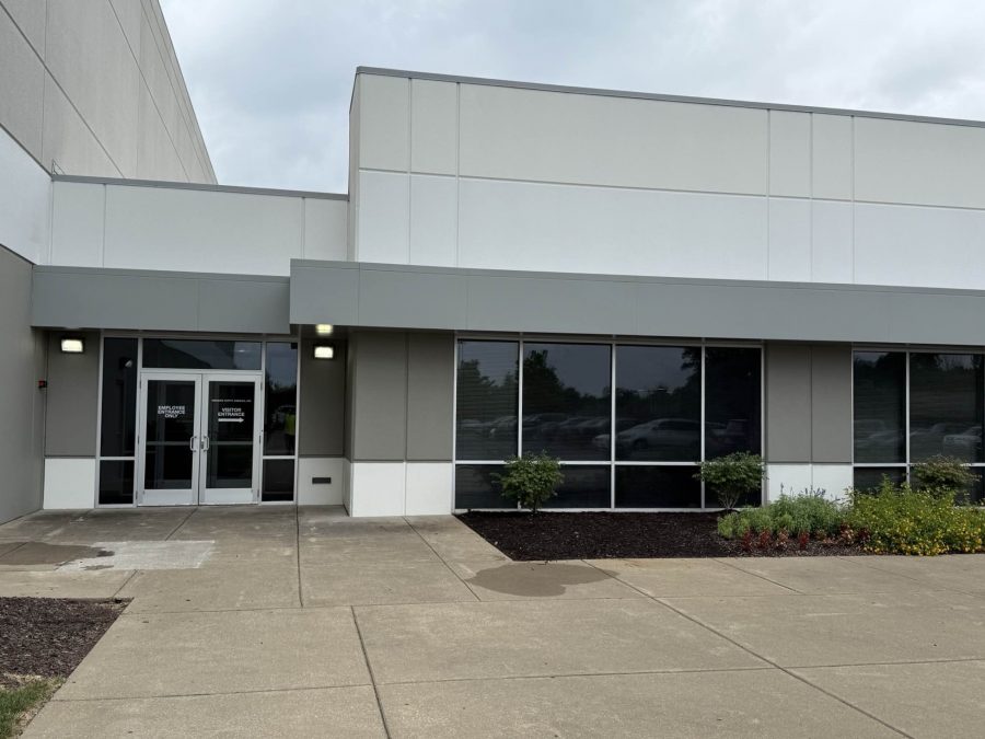 commercial building with two tones of grey paint Preview Image 1