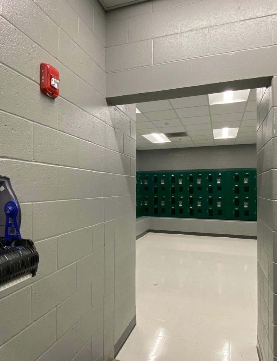 painted school locker room area Preview Image 3
