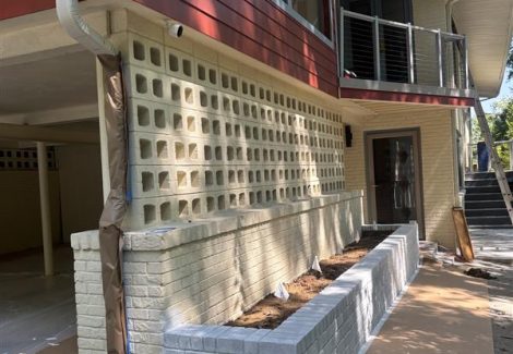 brick wall repaint