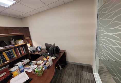 painted office wall