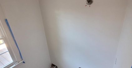 Bathroom Wallpaper Removal