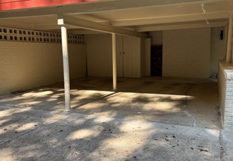 covered car park