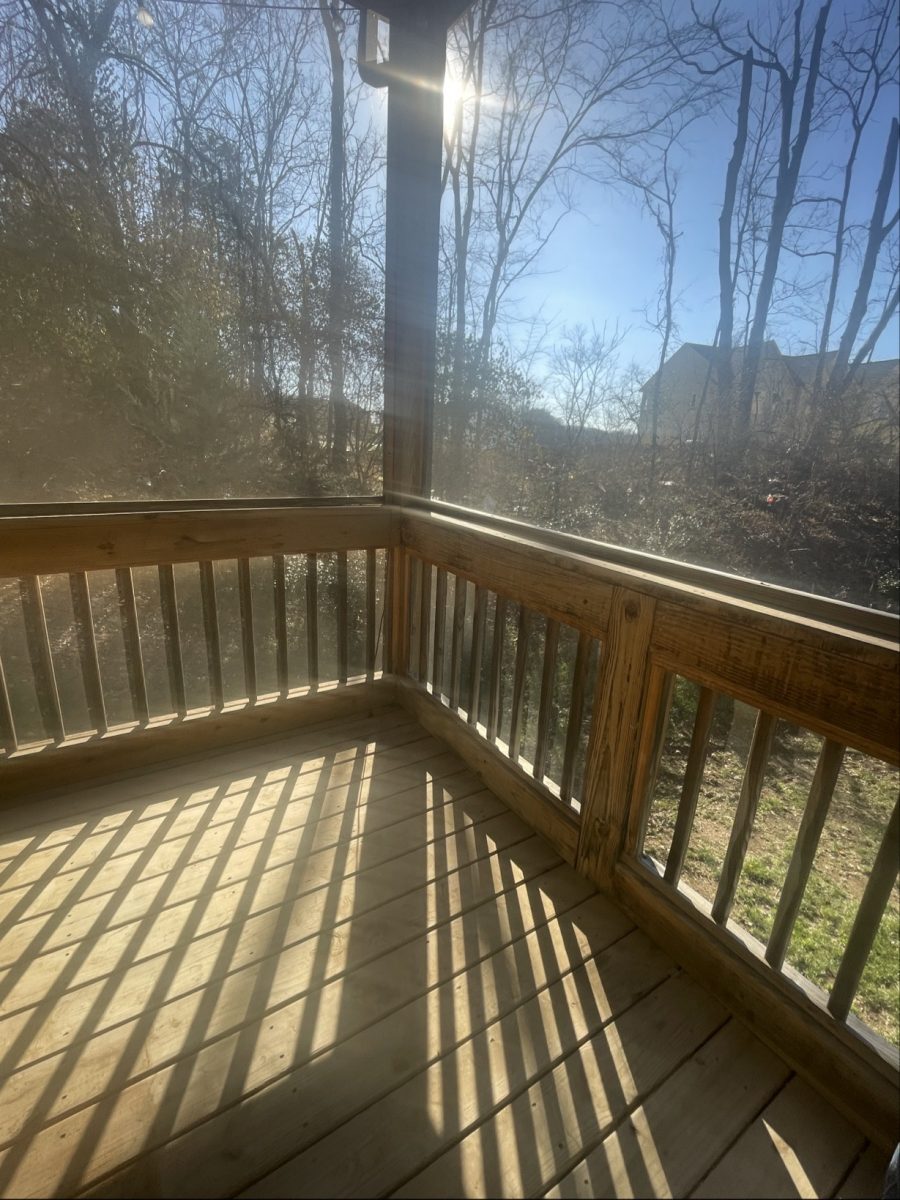 wooden deck before restain project Preview Image 5