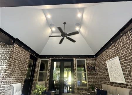 Covered Porch Paint Project