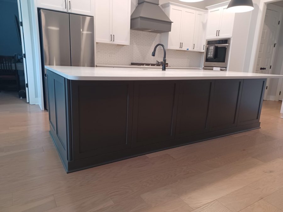 dark painted kitchen island Preview Image 4