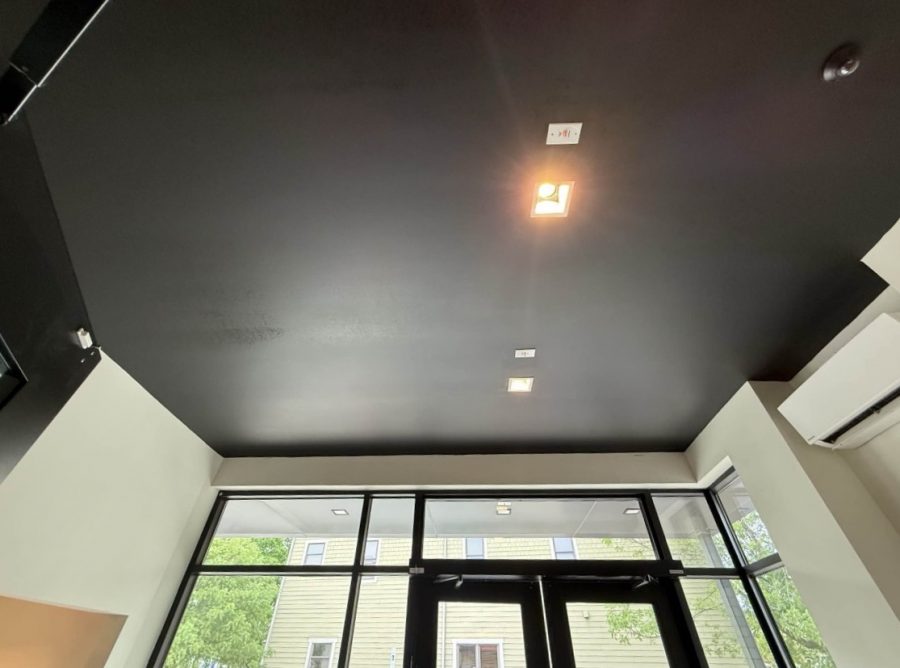 painted ceiling and walls in office space entryway Preview Image 5