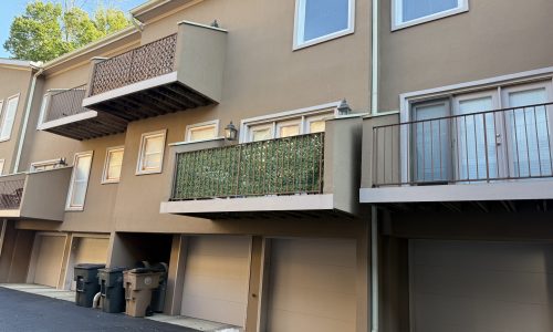 Back of Building Before