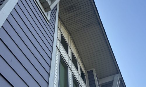 Discolored Soffits and Trim