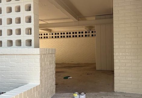 brick wall repaint