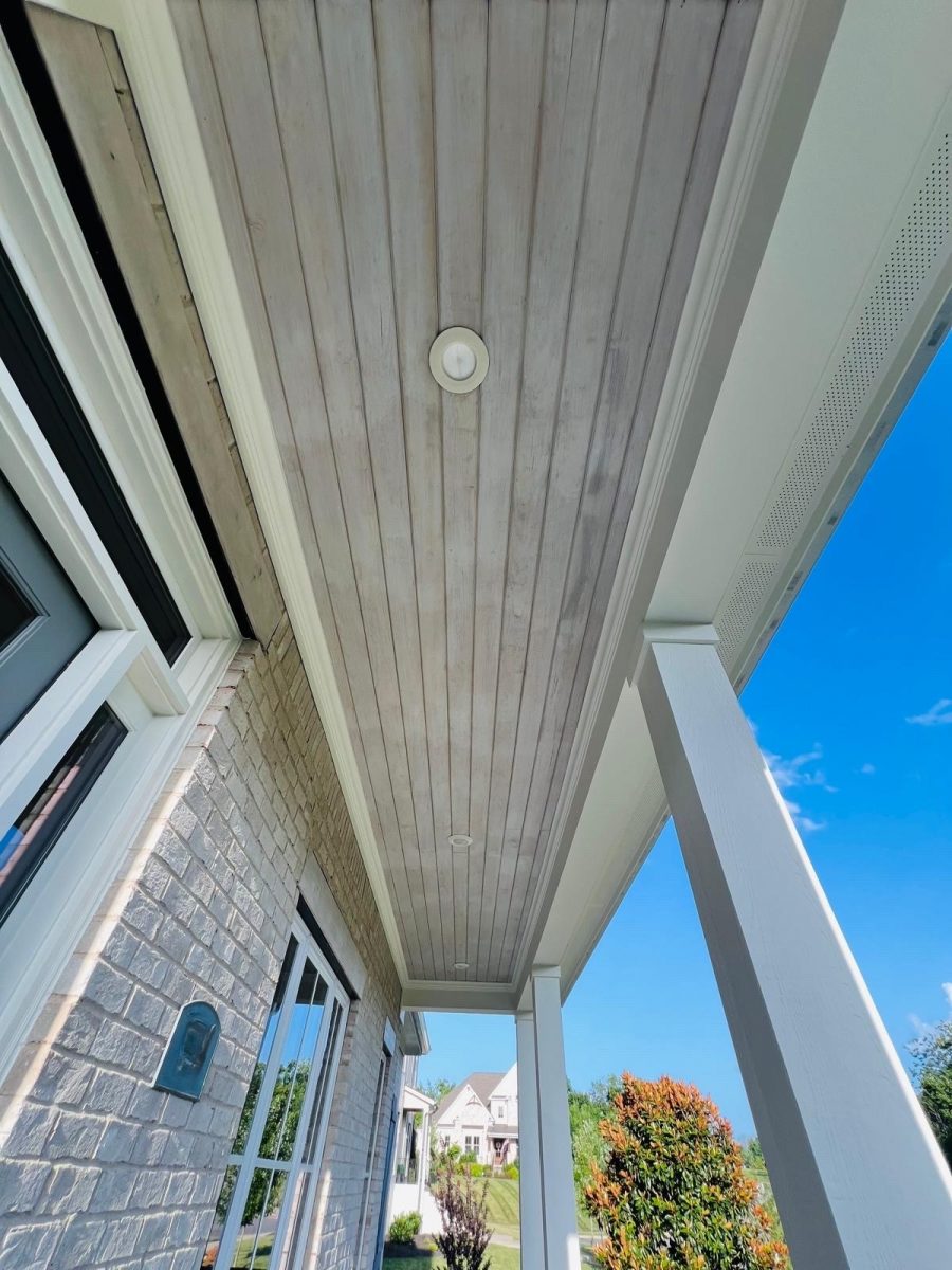 wooden ceiling of covered patio Preview Image 4