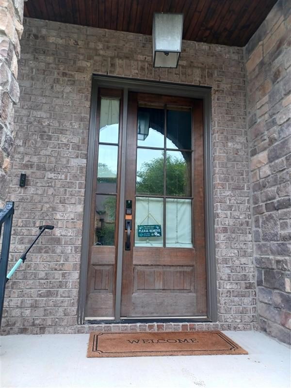 wooden front door Preview Image 1