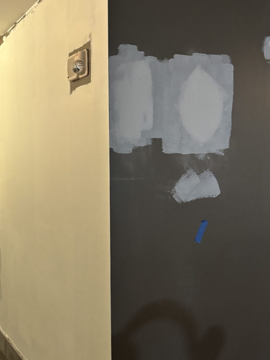 grey wall with repair patching Preview Image 8