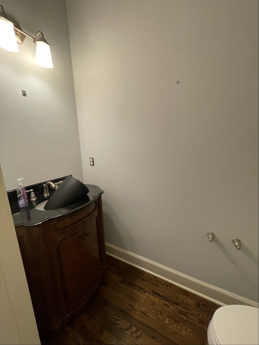 home bathroom after white repaint Preview Image 5