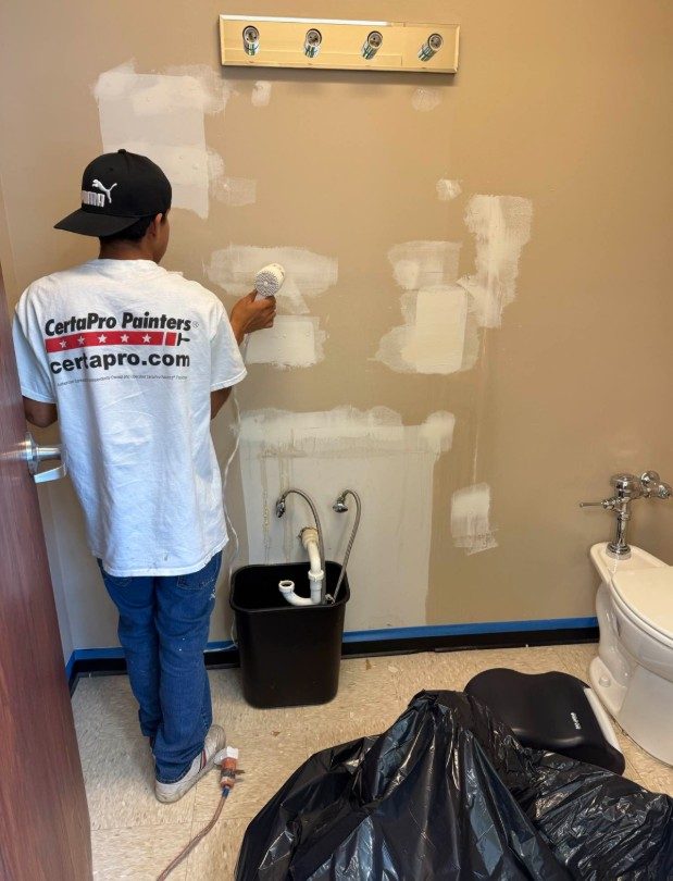 painters working in office interior Preview Image 5