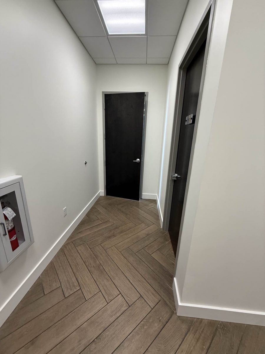 medical spa hallway painted white Preview Image 1
