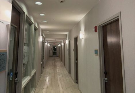 Hotel Water-Damaged Drywall Repair