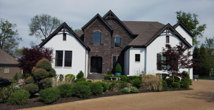 Brick Home Exterior Repaint