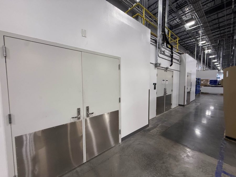 painted office space within warehouse Preview Image 1