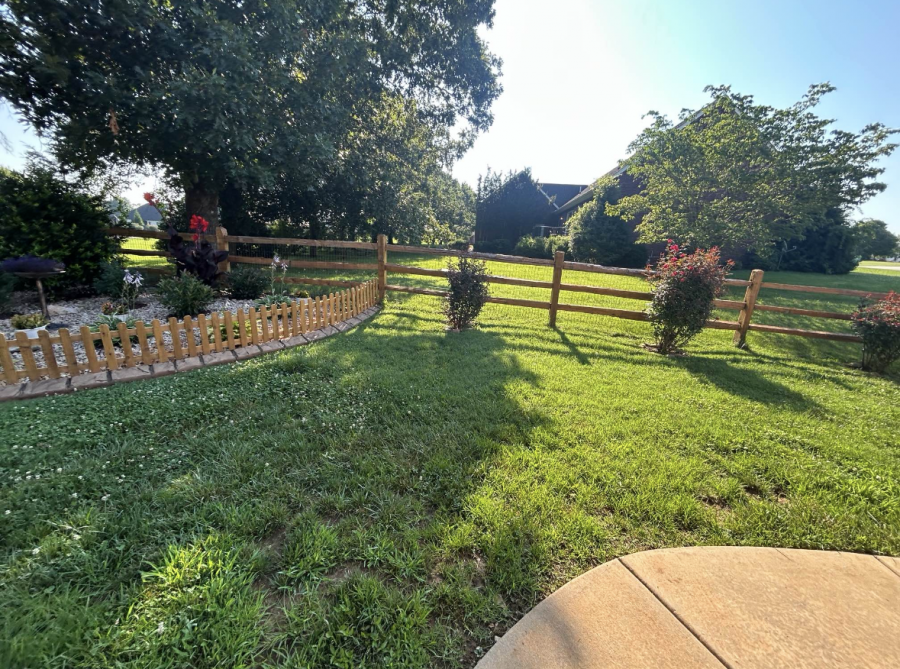 wooden fence surrounding home Preview Image 13