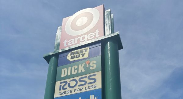 repainted pylon sign