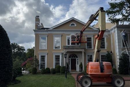 60-Foot Articulating Lift In Use
