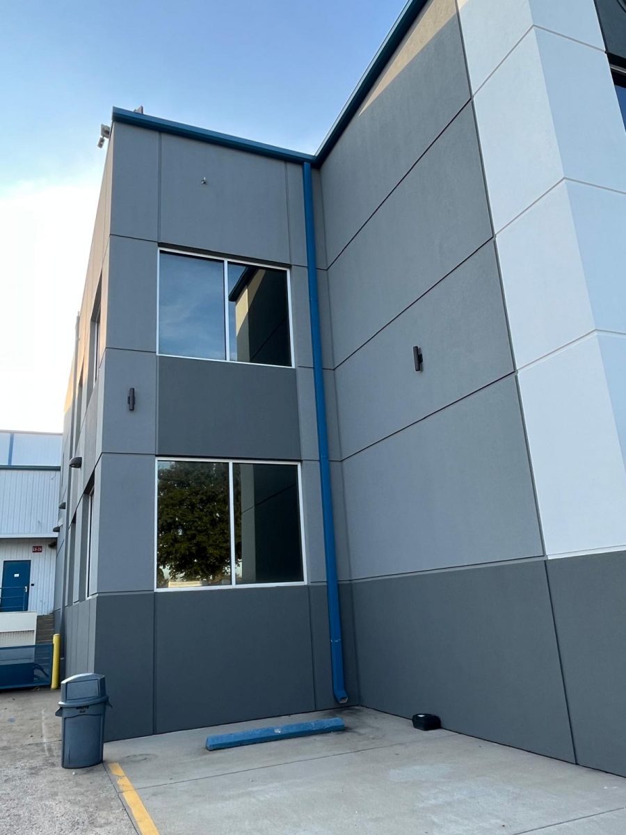 painted exterior of cold storage facility Preview Image 1