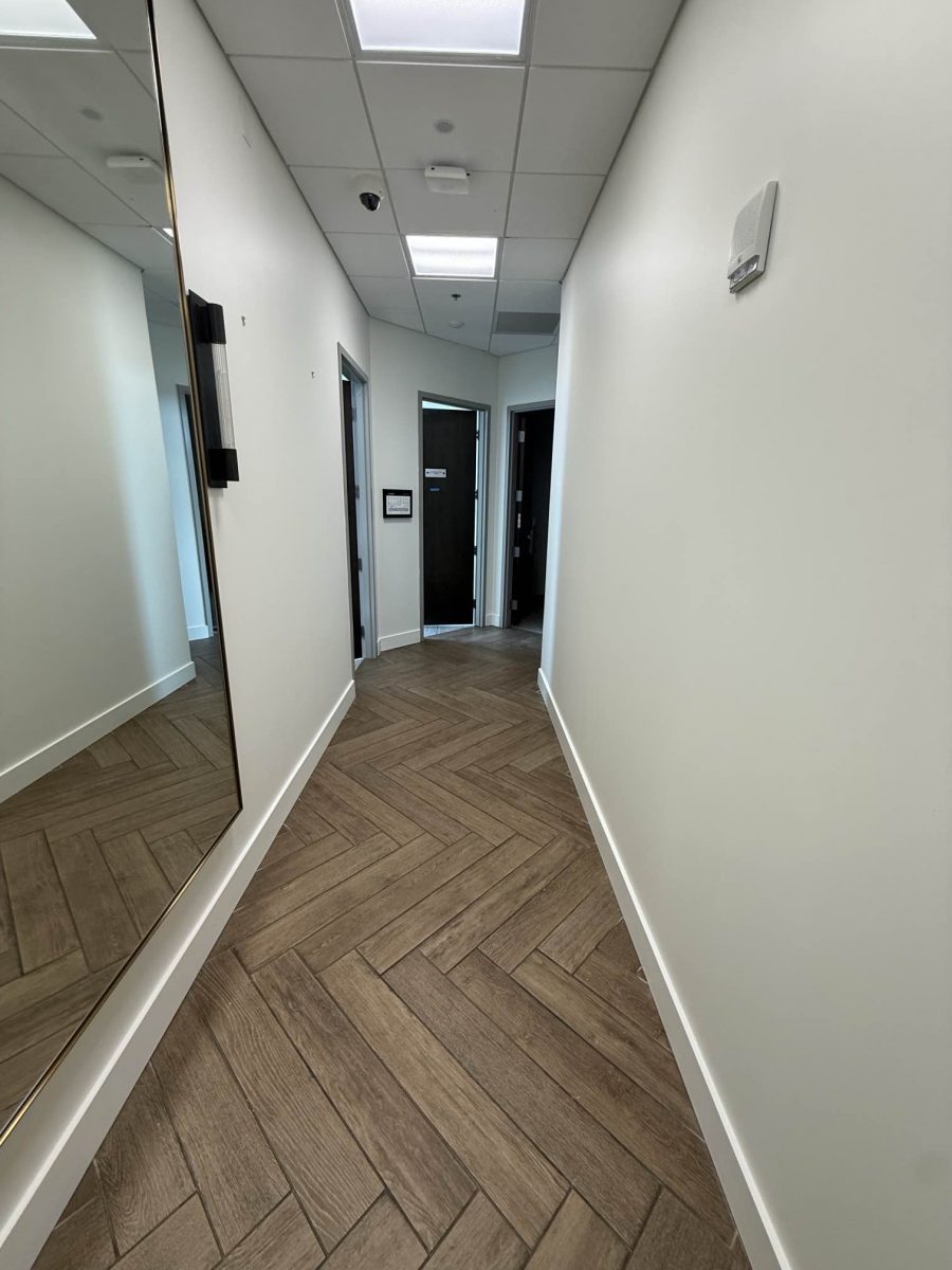 medical spa hallway painted white Preview Image 4