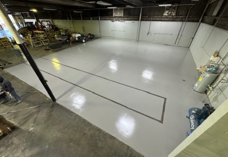 Warehouse Floor Coating Project