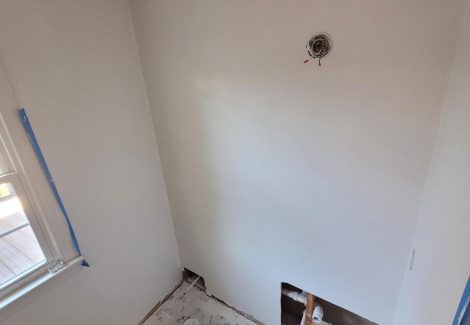 Bathroom Wallpaper Removal