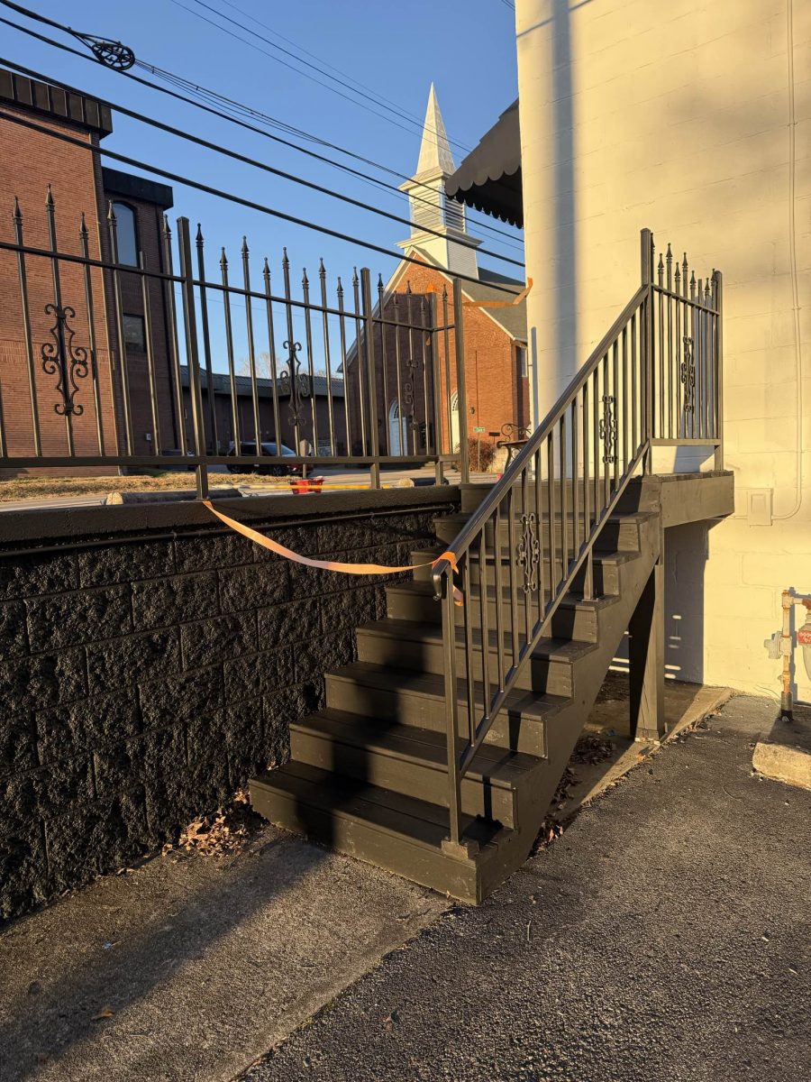 black exterior metal staircase Preview Image 2