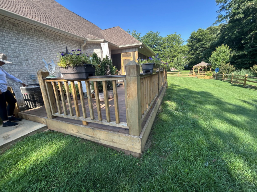 unsealed wooden deck attached to home Preview Image 11