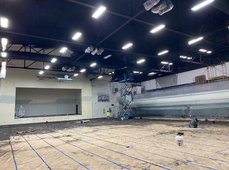 painters working in gymnasium Preview Image 4