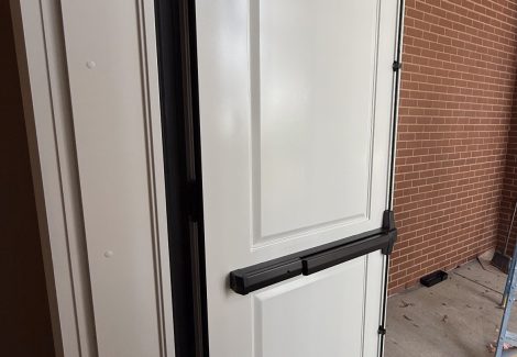 Church Door Painting Project