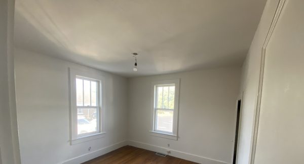 repainted home interior room