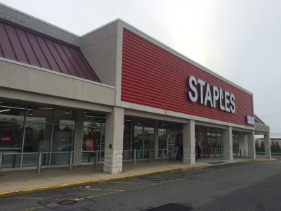 Staples Storefront - Stucco Refresh by CertaPro Painters of Nassau County, New York