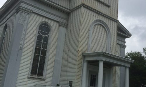 Hempstead Church Exterior Restoration with Carpentry (Before)