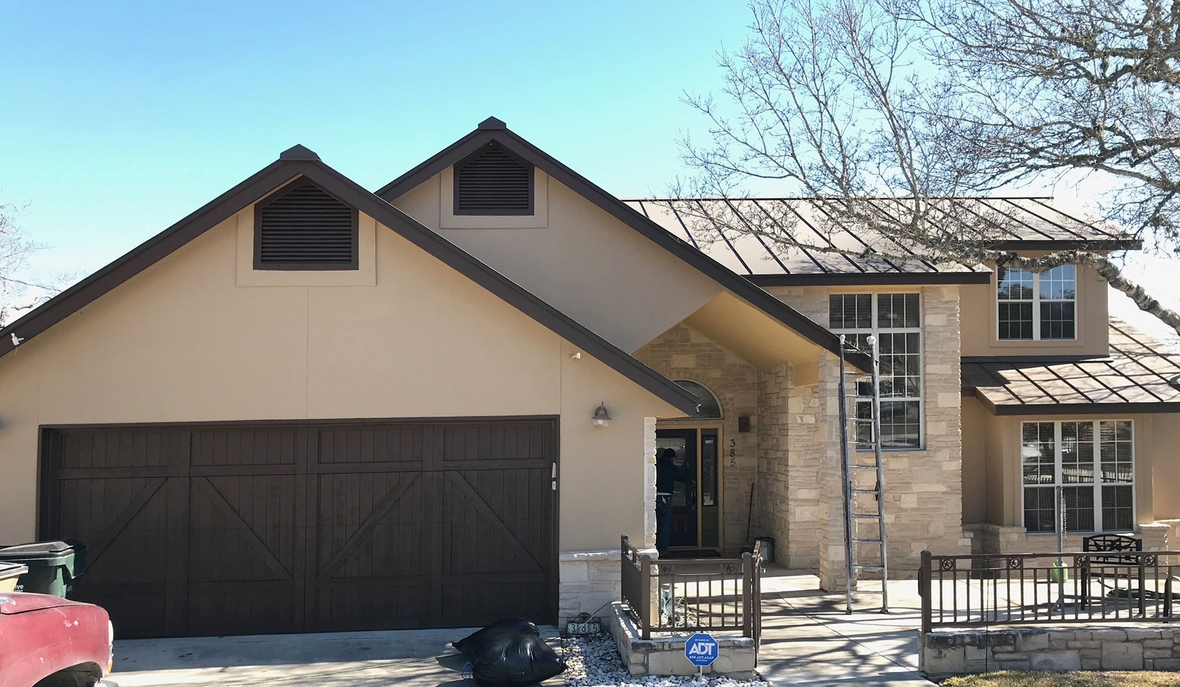 Stucco Painting and Repair Services After