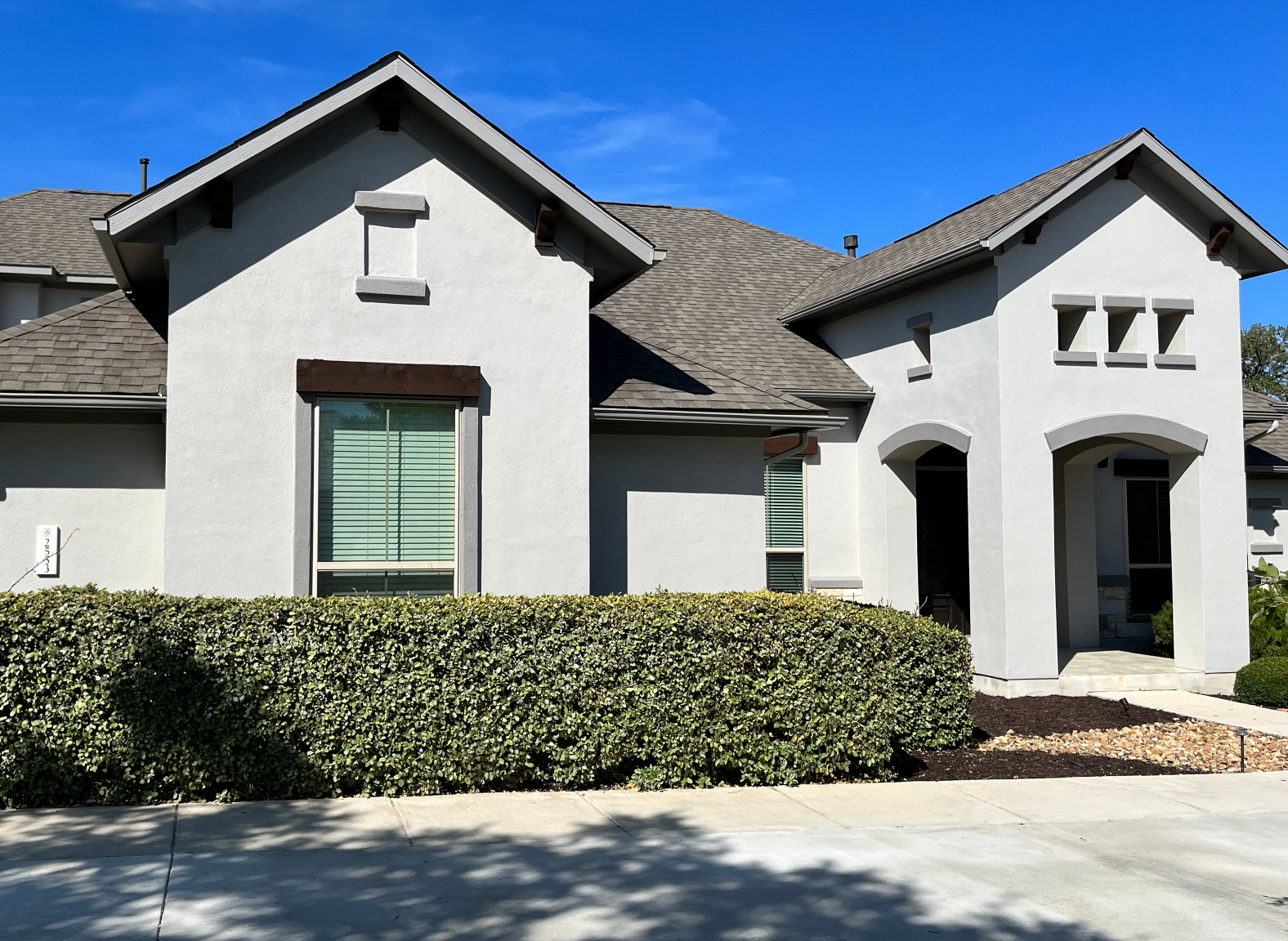 Stucco House Painting & Repair in New Braunfels, TX After