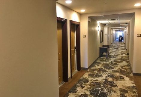 Country Inn Interior Hallway