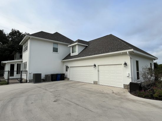 New Braunfels white exterior