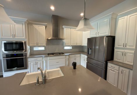 Full Kitchen Cabinet Repaint