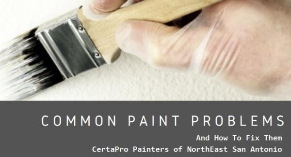Top 12 Most Common Painting Problems