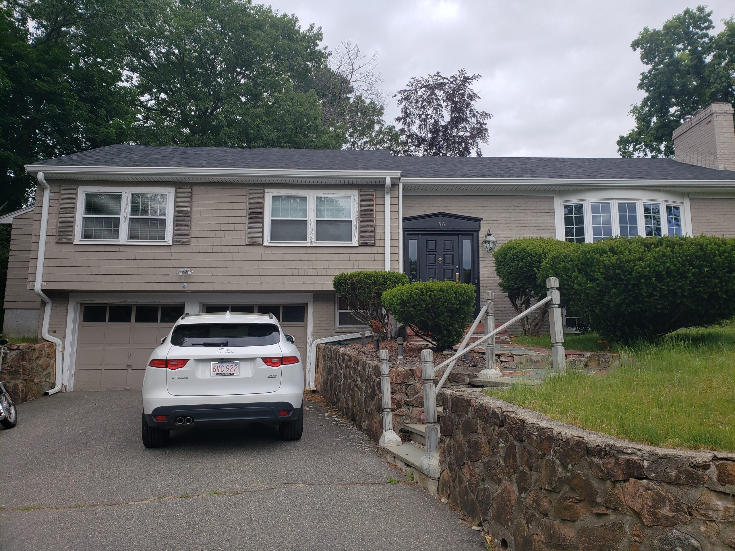Dedham, ma exterior house painting project