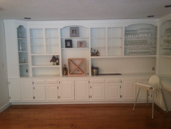 Cabinet Painting & Refinishing Project in Canton after photo
