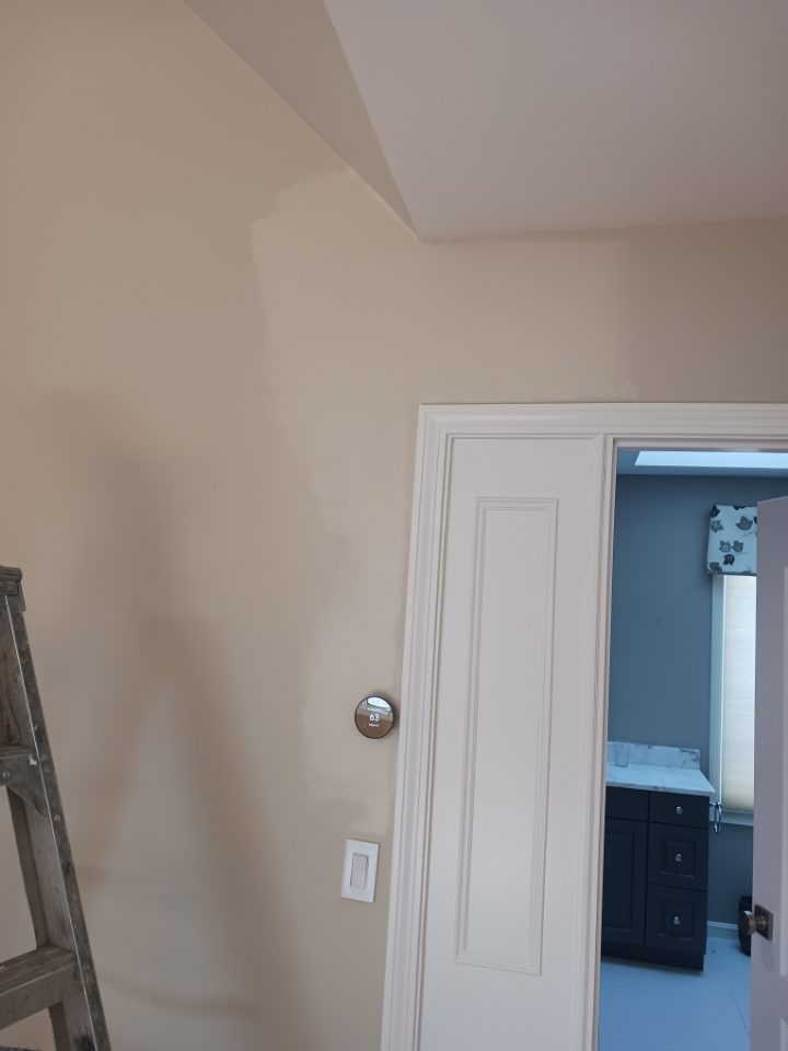 Drywall repair project during Preview Image 1