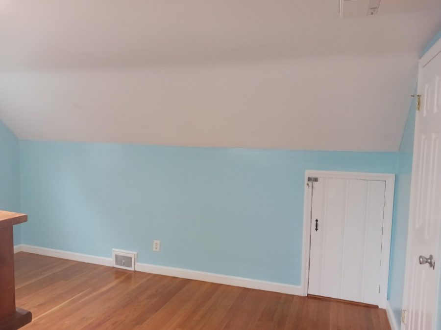 bedroom in needham ma, painted light blue Preview Image 1